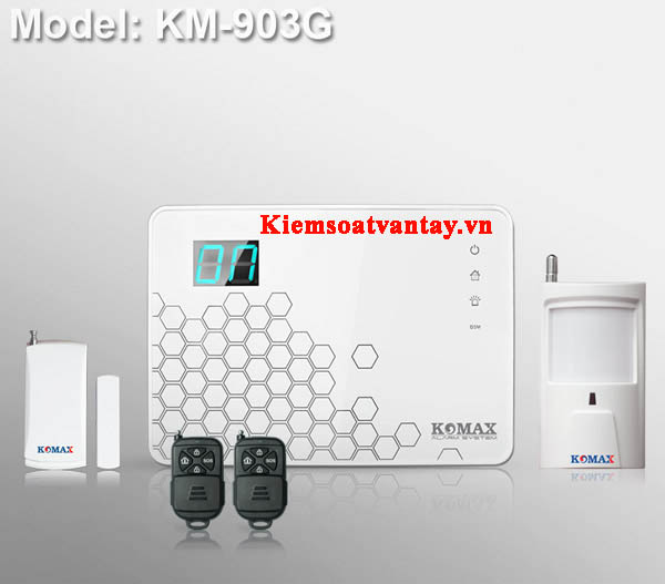 Thiết bị báo trộm dùng sim Komax KM-903G