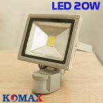Đèn pha led cảm ứng hồng ngoại Komax KM-PS20T