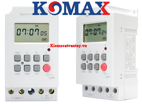 Công tắc hẹn giờ điện tử Komax KM-SW02