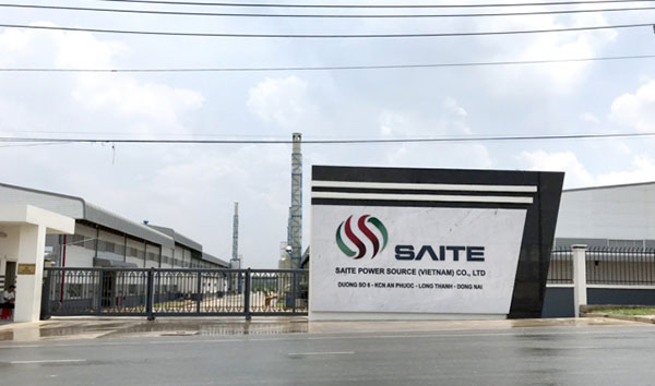 Saite Power Source là doanh nghiệp lớn với hàng nghìn công nhân