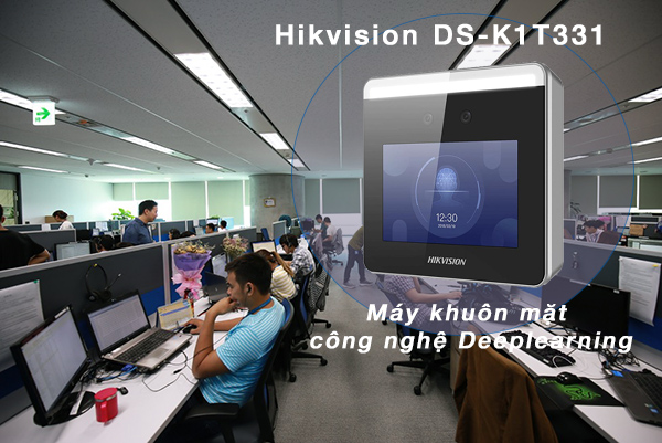 Máy chấm công nhận diện khuôn mặt Hikvision DS-K1T331 | Megatech